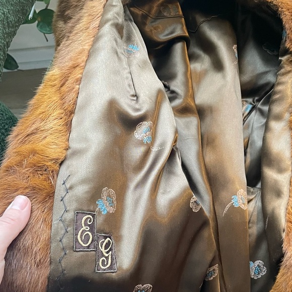 Vintage Fur Coat - size small - Picture 9 of 10